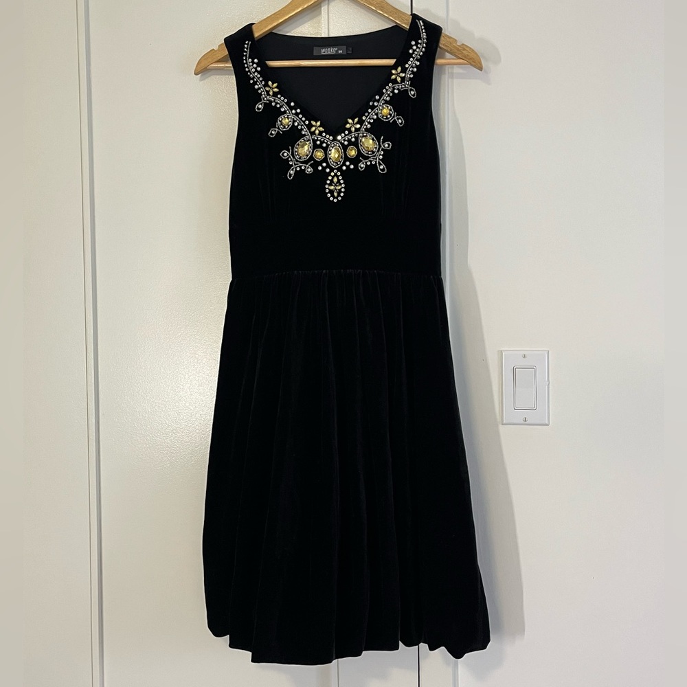 Black Dress with Jewels